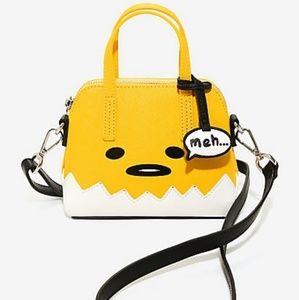 Loungefly Gudetama Face Micro Crossbody Bag